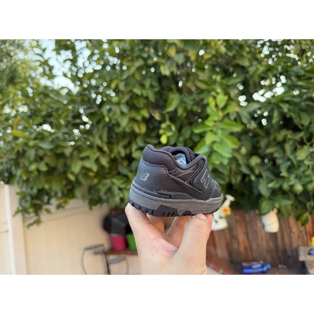 New Balance baby 5c 550 Bungee Lace with Strap IHB550BB